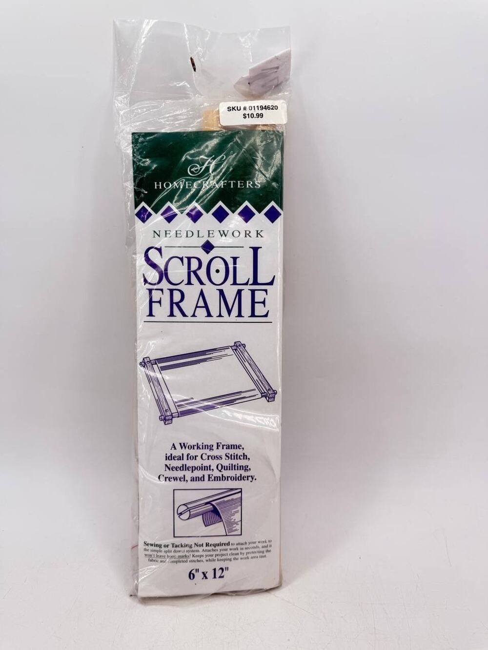 Homecrafters Flex-Lap H612 6x12 Needlework Frame Cross Stitch New